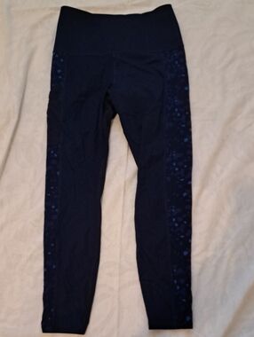 knix Navy High-Rise Active Leggings